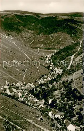 AK / Ansichtskarte Bacharach_Rhein Steeger Tal Fliegeraufnahme Bacharach Rhein