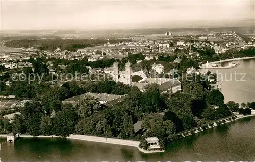 AK / Ansichtskarte Friedrichshafen_Bodensee Fliegeraufnahme Friedrichshafen Bodensee