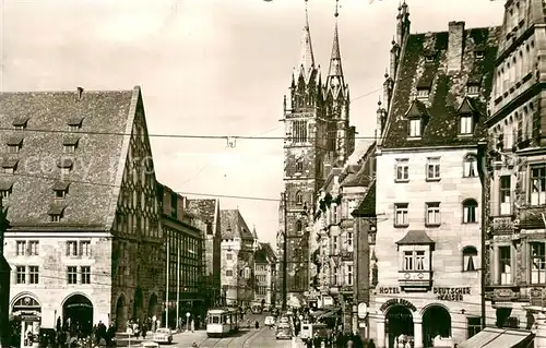 AK / Ansichtskarte Nuernberg Koenigstrasse Nuernberg