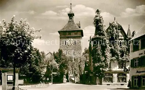 AK / Ansichtskarte Konstanz_Bodensee Schnetztor Konstanz_Bodensee