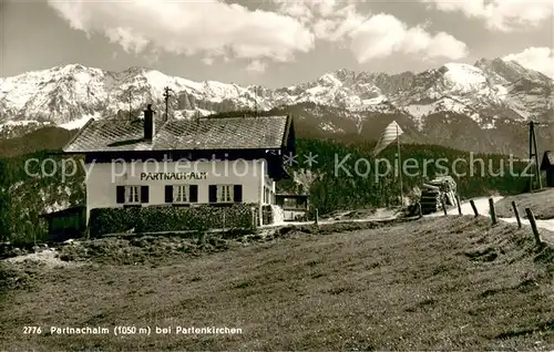 AK / Ansichtskarte Partenkirchen Partnach Alm Partenkirchen