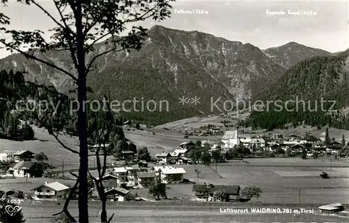 AK / Ansichtskarte Waidring_Tirol Panorama Waidring Tirol