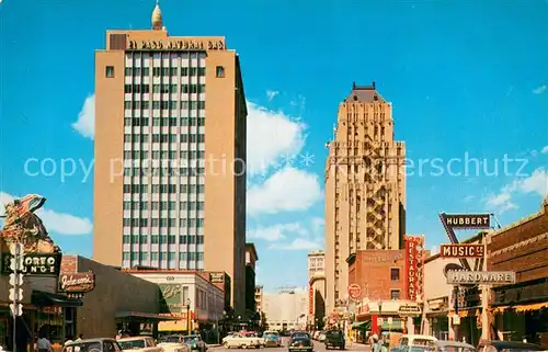 AK / Ansichtskarte El_Paso__Texas Texas Street Looking West 