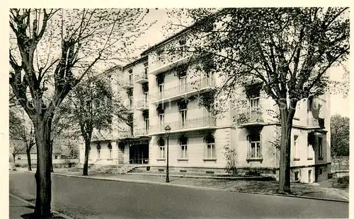 AK / Ansichtskarte Bad_Nauheim Kerckhoff Klinik des Hess Staatsbades Bad_Nauheim