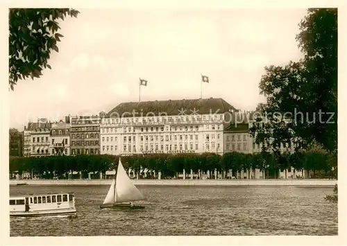 AK / Ansichtskarte Hamburg Hotel Vier Jahreszeiten Restaurant Haerlin Hamburg