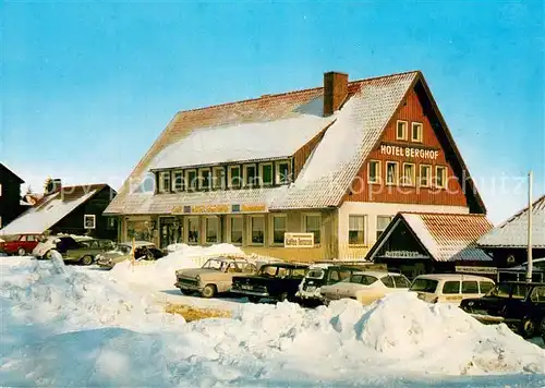 AK / Ansichtskarte Torfhaus_Harz Hotel Berghof Torfhaus Harz