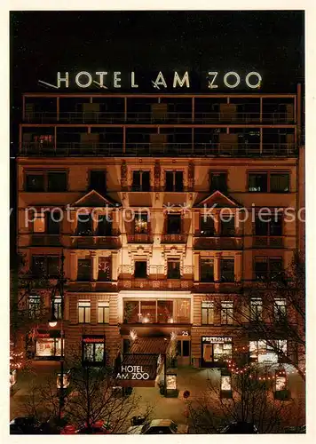 AK / Ansichtskarte Berlin Hotel am Zoo Berlin