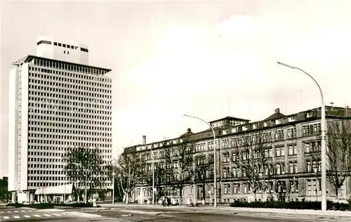 AK / Ansichtskarte Ludwigshafen_Rhein Hochhaus BASF Ludwigshafen Rhein