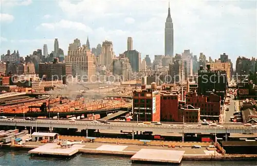 AK / Ansichtskarte Manhattan_Isle_of_New_York Port Authority West 30th Street Heliport 