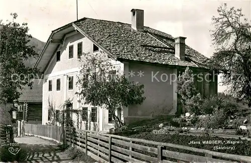 AK / Ansichtskarte Wagrain_Salzburg Haus Waggerl Wagrain Salzburg