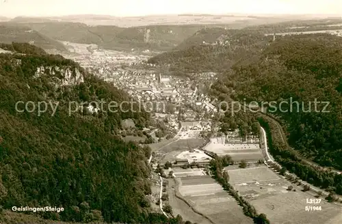 AK / Ansichtskarte Geislingen_Steige Fliegeraufnahme Geislingen_Steige