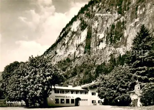 AK / Ansichtskarte Schneizlreuth Gasthaus zur Post Schneizlreuth