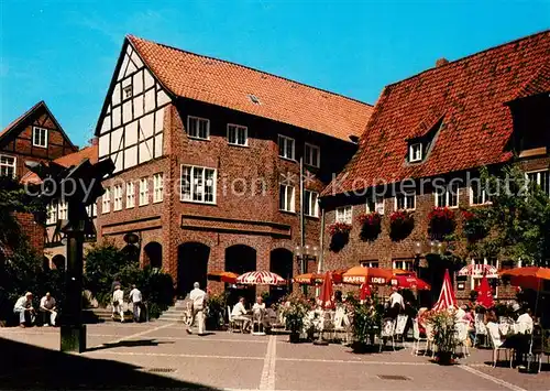 AK / Ansichtskarte Lueneburg Glockenhof Terrasse Lueneburg