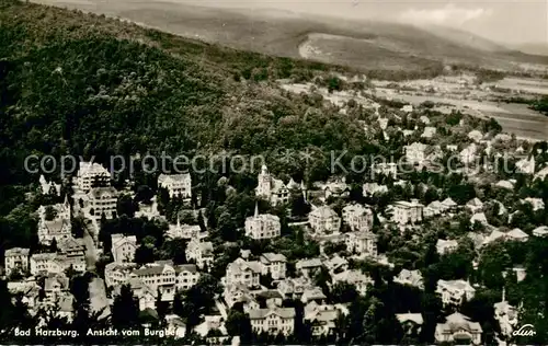 AK / Ansichtskarte Bad_Harzburg Blick vom Burgberg Bad_Harzburg