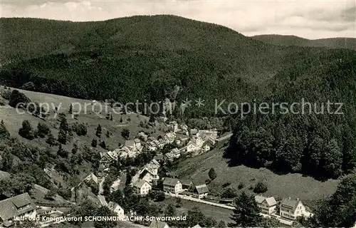 AK / Ansichtskarte Schoenmuenzach Fliegeraufnahme Schoenmuenzach