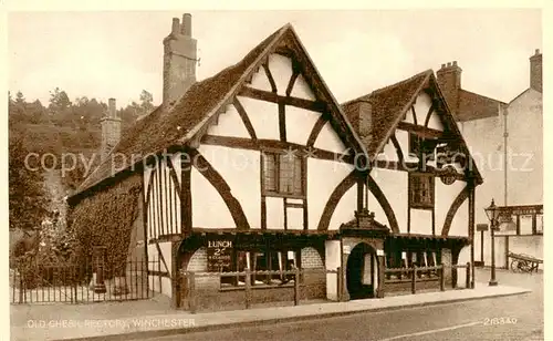 AK / Ansichtskarte Winchester Old Chesil Rectory Winchester