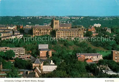 AK / Ansichtskarte Wales_UK University College of North Wales Bangor 