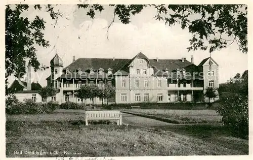 AK / Ansichtskarte Bad_Dreibergen Kurhaus Bad_Dreibergen