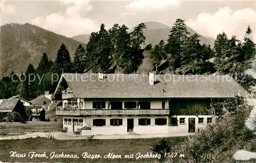 AK / Ansichtskarte Jachenau Haus Frech Jachenau