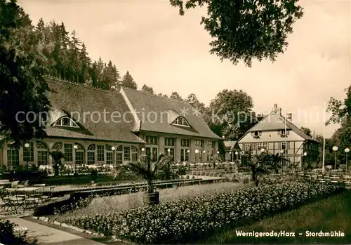 AK / Ansichtskarte Wernigerode_Harz Storchenmuehle Wernigerode Harz