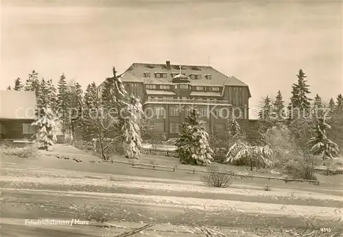 AK / Ansichtskarte Friedrichsbrunn_Harz FDGB Sanatorium Ernst Thaelmann Friedrichsbrunn Harz