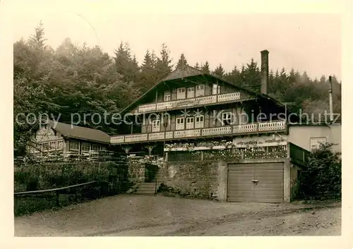 AK / Ansichtskarte Tabarz Hotel Schweizerhaus Tabarz