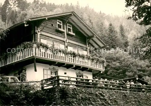 AK / Ansichtskarte Schwarzburg_Thueringer_Wald Schweizerhaus im Schwarzatal Schwarzburg_Thueringer