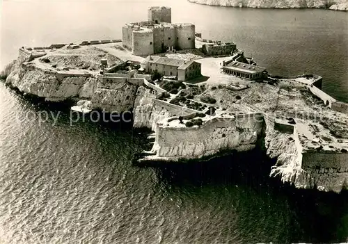 AK / Ansichtskarte Marseille_13 Vue aerienne du Chateau d If 