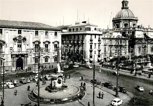 AK / Ansichtskarte Catania Piazza del Duomo Catania