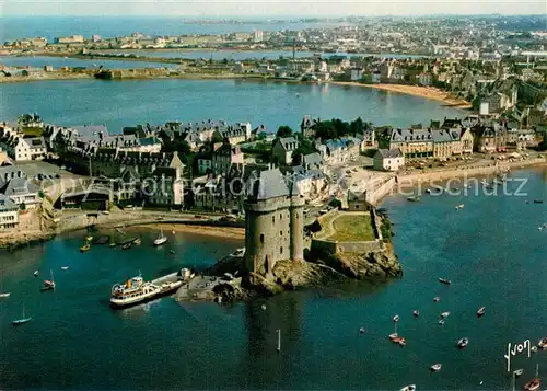 AK / Ansichtskarte Saint Servan_35_Ille et Vilaine et Saint Malo Tour Solidor vue aerienne Collection Couleurs et Lumiere de France 