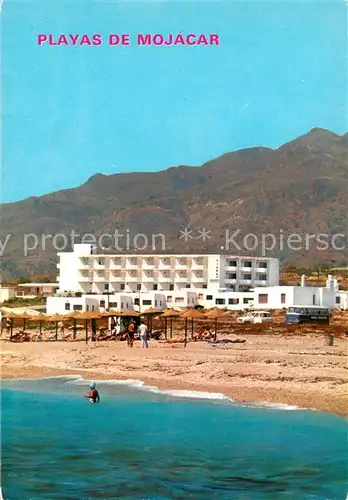 AK / Ansichtskarte Mojacar Strand u. Hotel Tioedy Mojacar