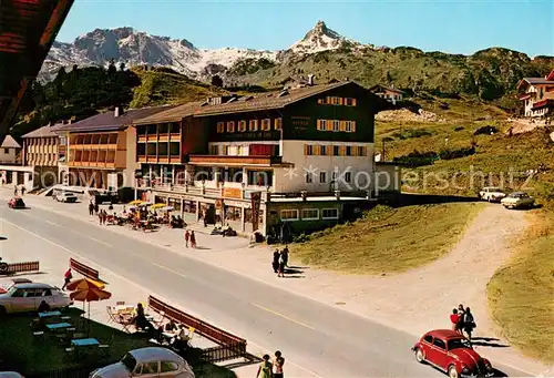 AK / Ansichtskarte Obertauern_AT Neues Hallenbad an der alten Roemerstrasse mit Radstaetter Tauern und Seekarspitze 