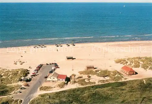 AK / Ansichtskarte Daenemark_DK Slettestrand Fliegeraufnahme 