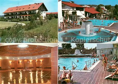 AK / Ansichtskarte Bad_Birnbach Rottal Therme Frei und Hallenbad Bad_Birnbach