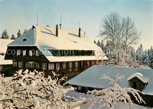 AK / Ansichtskarte oedenwald Schwarzwaldgasthof Pension Adrionshof oedenwald