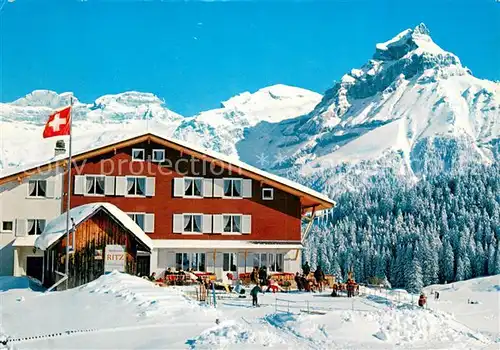 AK / Ansichtskarte Engelberg__OW Restaurant Gerschnialp Cafe Ritz 