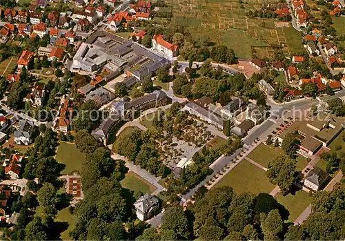 AK / Ansichtskarte Bad_Nenndorf Niedersaechsisches Staatsbad Kurzentrum Fliegeraufnahme Bad_Nenndorf