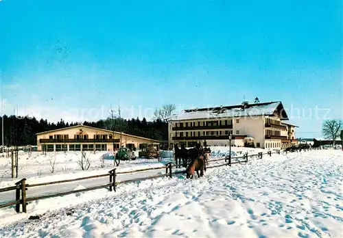 AK / Ansichtskarte Bernau_Chiemsee Ferienhotel Farbinger Hof Bernau Chiemsee