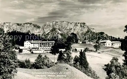 AK / Ansichtskarte Duerrnberg_Hallein_AT Kuranstalt und Erholungsheim St Josef 