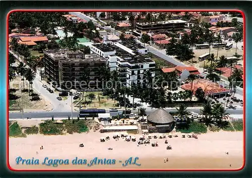 AK / Ansichtskarte Maceio_Brazil Praia Lagoa das Antas Fliegeraufnahme 