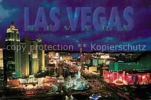 AK / Ansichtskarte Las_Vegas_Nevada Gaming Capital of the World 