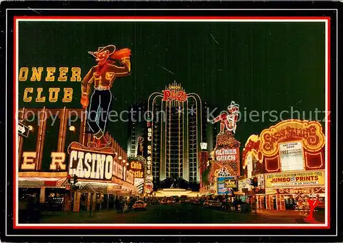AK / Ansichtskarte Las_Vegas_Nevada Casino Center 