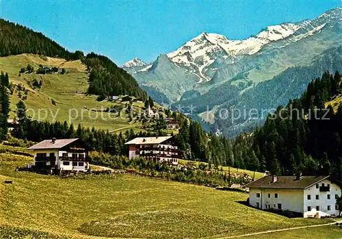 AK / Ansichtskarte St_Peter_Ahrntal Pension Waldhaus Restaurant Panorama St_Peter_Ahrntal