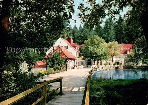 AK / Ansichtskarte Horn Bad_Meinberg Waldhotel Silbermuehle Horn Bad_Meinberg