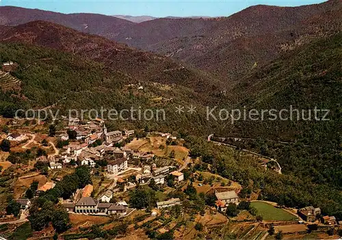 AK / Ansichtskarte Saint Germain de Calberte Vue aerienne du village Saint Germain de Calberte