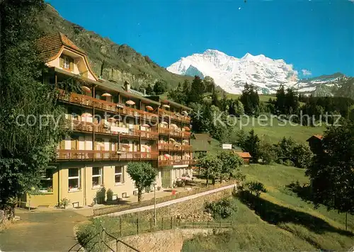 AK / Ansichtskarte Wengen__BE Hotel Alpenrose 