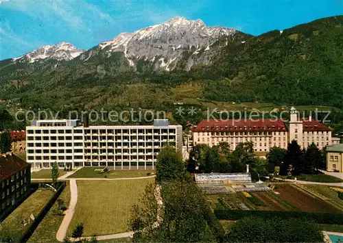 AK / Ansichtskarte Bad_Reichenhall Staedt Krankenhaus mit Spezialklinik fuer Asthma Bad_Reichenhall