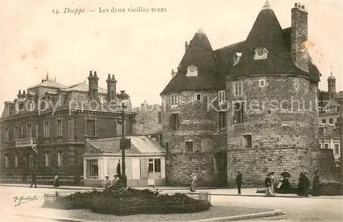 AK / Ansichtskarte Dieppe_76 Les deux vieilles tours 