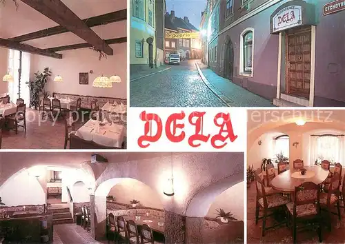 AK / Ansichtskarte Cheb_Eger Restaurace Dela Gastraeume  