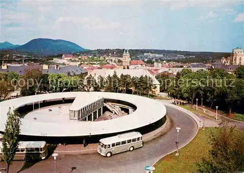 AK / Ansichtskarte Eger__Cheb_Tschechien Busstation Mavaut 